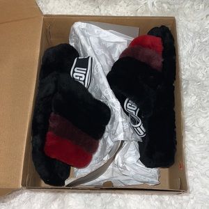 Ugg yeah slides tricolor